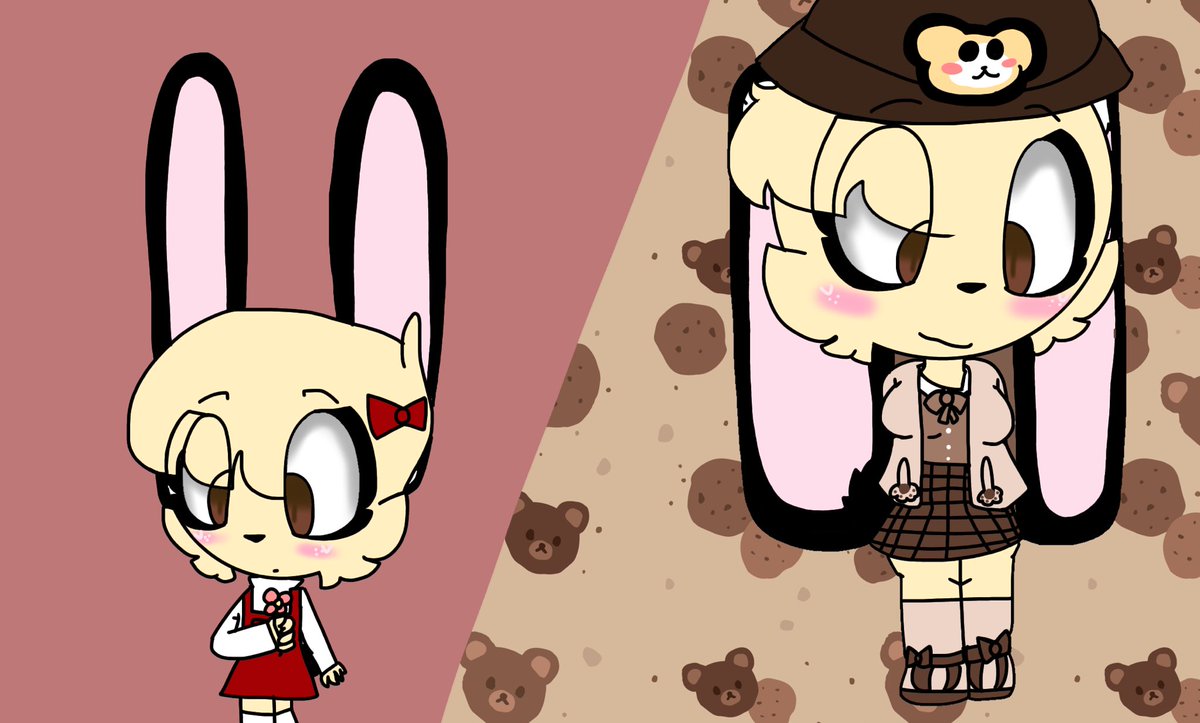 abbey_afnan's tweet photo. Then (3 years old cherry) vs now (16 years old cherry)
#cherrytherabbit #piggy #PiggyFanart #piggyroblox #kawaiigirl #kawaiiart https://t.co/GYU2wITSYy