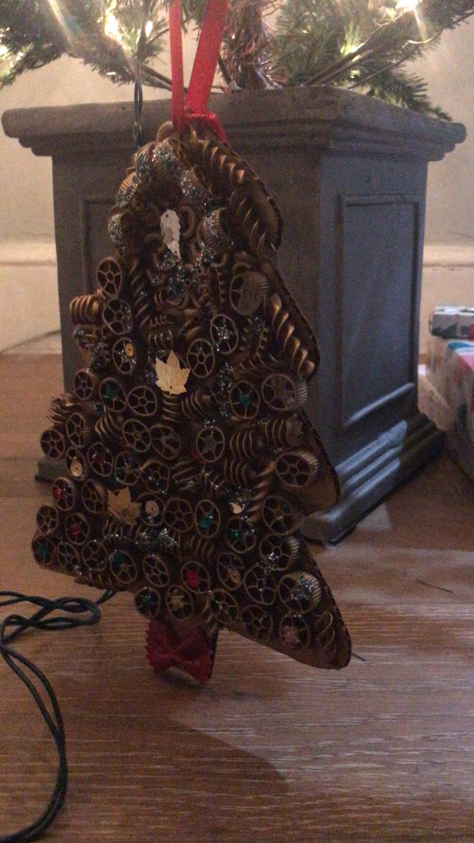 I’m not saying that the gold spray painted macaroni ornament I made in kindergarten is my favorite, but I’m not NOT saying that.