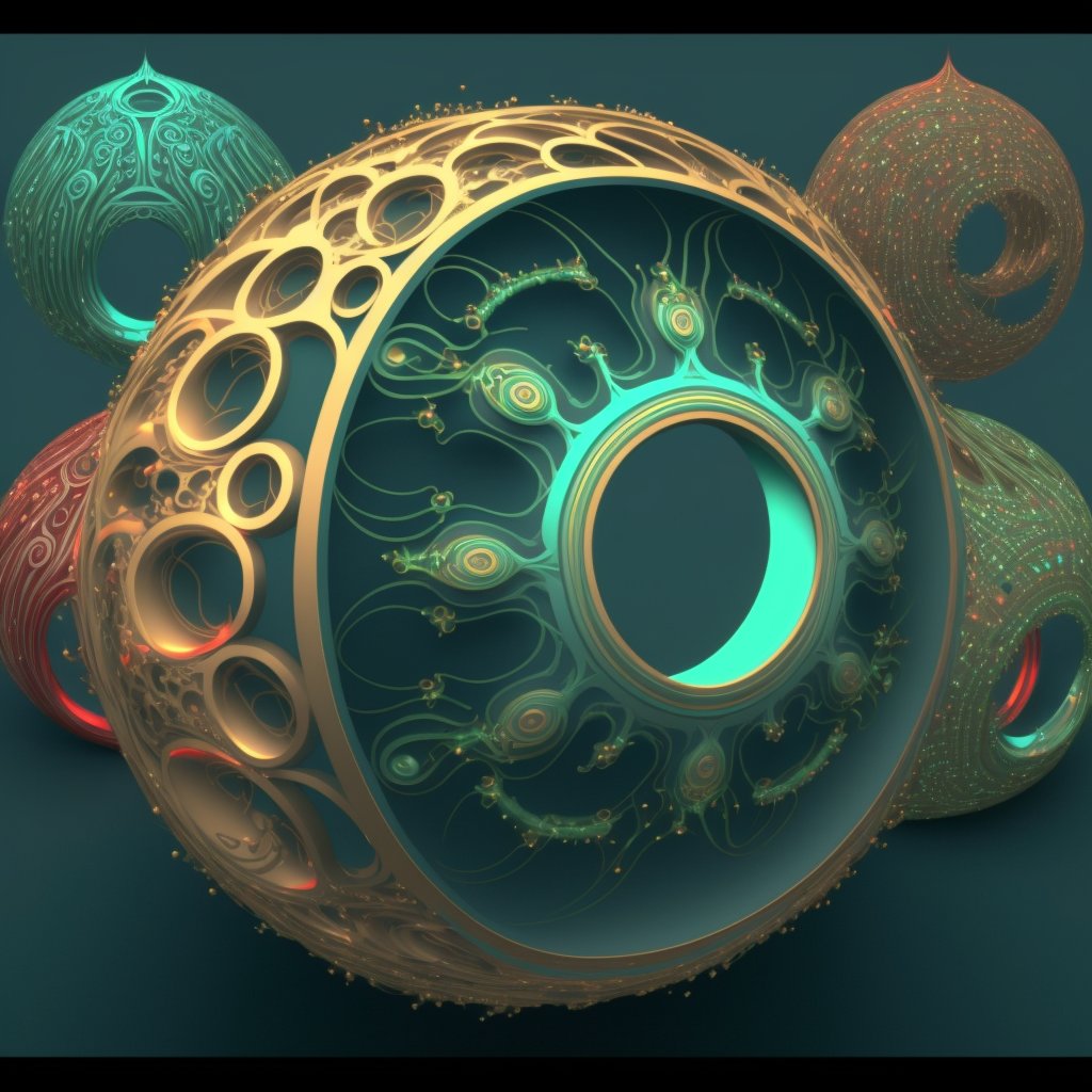 orbiterlab's tweet photo. I asked Midjourney to re-paint the #YaCy network picture as mandala, in 3D, psychedelic and colorful https://t.co/Fc8mQ8trRZ