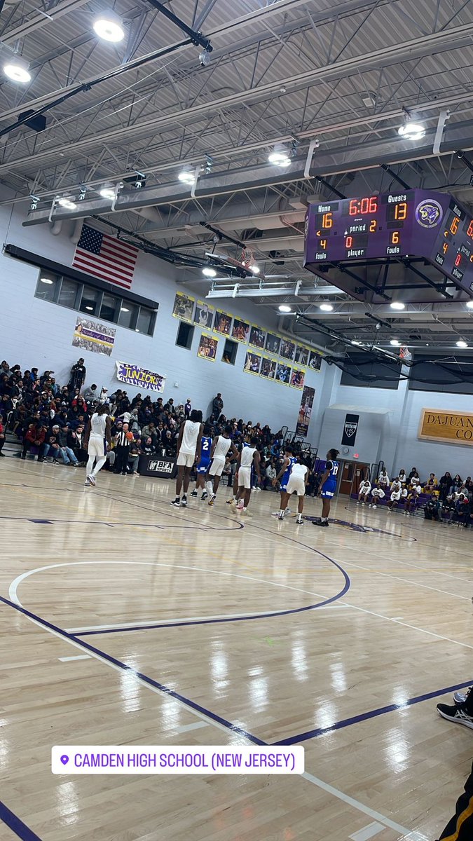 Adam Braswell (@abraswell609) on Twitter photo Got a chance to check out nationally ranked Camden High (NJ) vs a very competitive West Catholic (PA) while back home in New Jersey for break. Two great programs, a lot of impressive players!
<a href="/CamdenHigh_NJ/">The Camden High School</a> <a href="/CamdenPantherAD/">Will Hickson</a> <a href="/WCBurrs/">West Catholic Burrs</a> <a href="/BurrsBasketball/">West Catholic Prep Basketball</a> Got a chance to check out nationally ranked Camden High (NJ) vs a very competitive West Catholic (PA) while back home in New Jersey for break. Two great programs, a lot of impressive players!
<a href="/CamdenHigh_NJ/">The Camden High School</a> <a href="/CamdenPantherAD/">Will Hickson</a> <a href="/WCBurrs/">West Catholic Burrs</a> <a href="/BurrsBasketball/">West Catholic Prep Basketball</a>