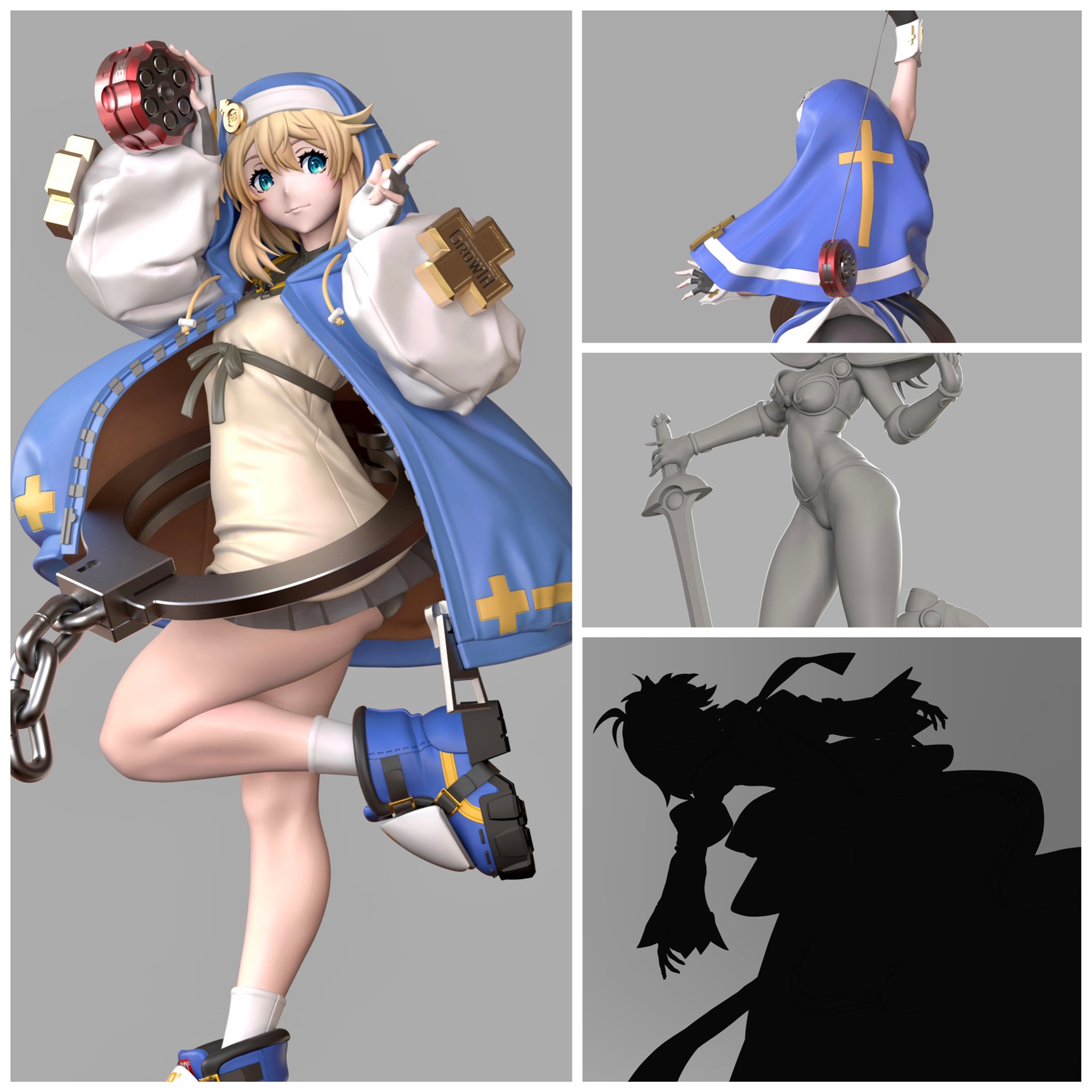 新品未組立 新ブリジットちゃん グリズリーパンダ ギルティギア ガレージキット Amazon | 未組立 グリズリーパンダ ブリジット ギルティギア