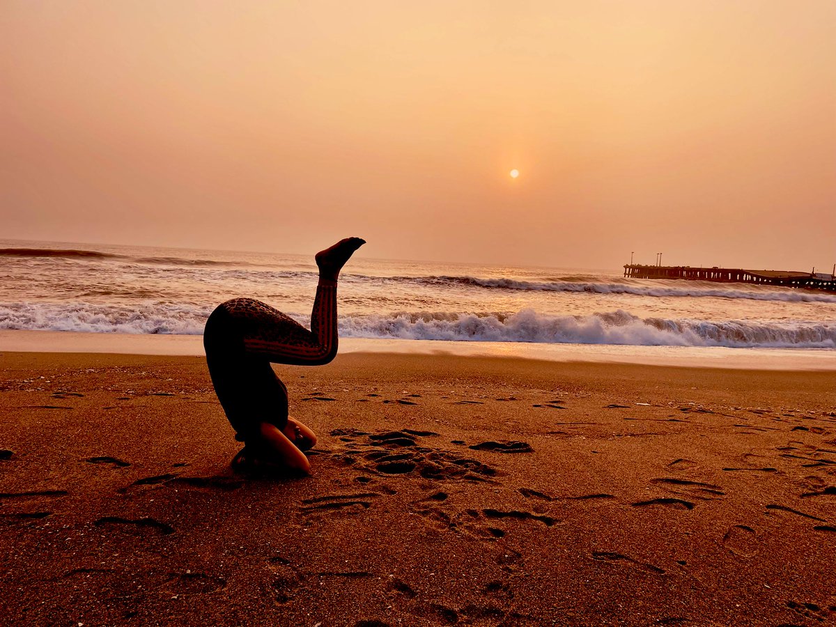 sadhavi's tweet photo. Yoga 🧘♀️ & the rising Sun☀️
#YogaForDivinity
AUM Namah Shivaya 🔱 https://t.co/6NbR92wPPH