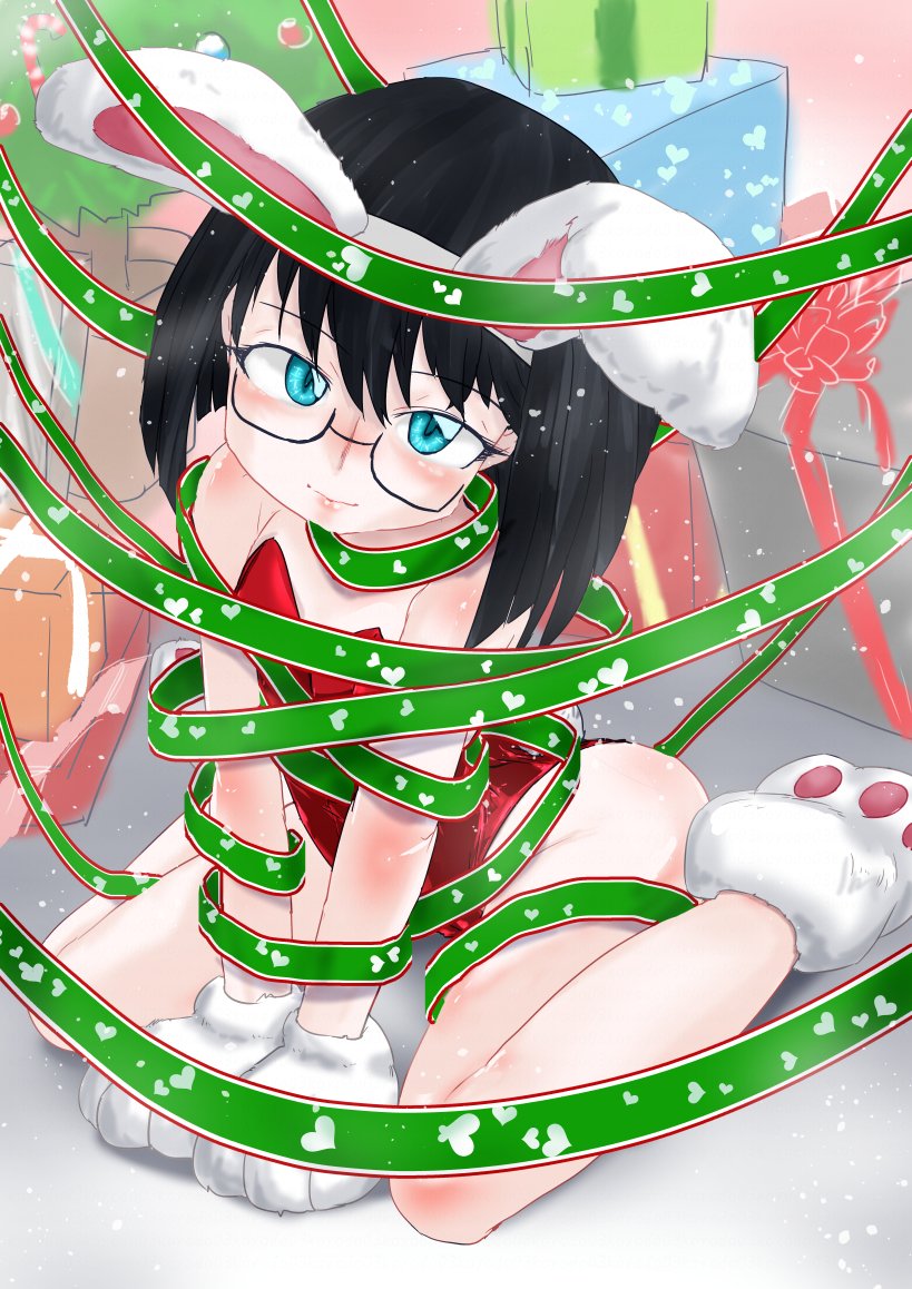 メリークリスマスとハッピーニューイヤーです
全部兼ねます
バニーの日にも対応できる優れものです(えへん

ピクシブで裸差分とかあります
 #pixiv https://t.co/1SgAFPLCnx 