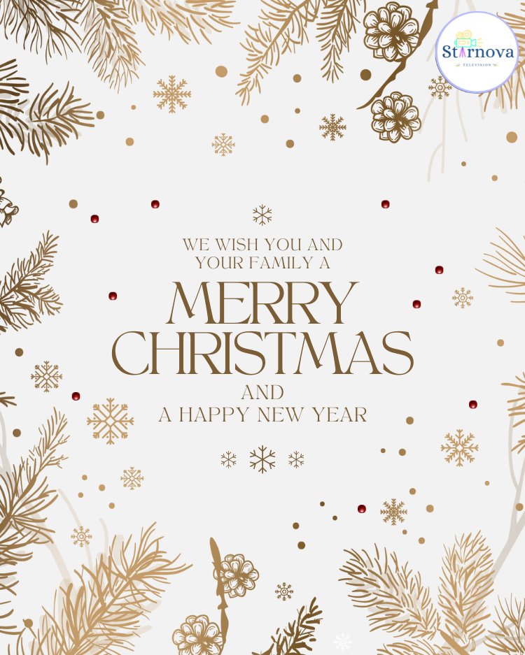 STARNOVA_TV's tweet photo. ㅤ

ㅤㅤ       🎉 🎄🔔🔔🎄🎉

MERRY CHRISTMAS AND HAPPY NEW YEAR!

Terima kasih untuk dedikasi dan kerja keras Founder di tahun ini. Starnova tidak akan sesukses sekarang tanpa jerih payah anda. Sukses dan salam untuk keluarga!

Salam hangat,
Starnova TV.

——— ༻❁🌟❁༺ 🤍💙

ㅤㅤ https://t.co/EgOyPZ08vF