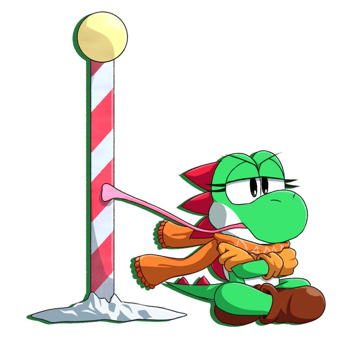 Merry Christmas!

Clone Channel art for January 2023, featuring Clone Yoshi! Going forward, the style for Clone Channel art will be its own!

(remember to check the pinned tweet for the drive link for the full res versions!)
#yoshi #marioart #fnas #fnasart