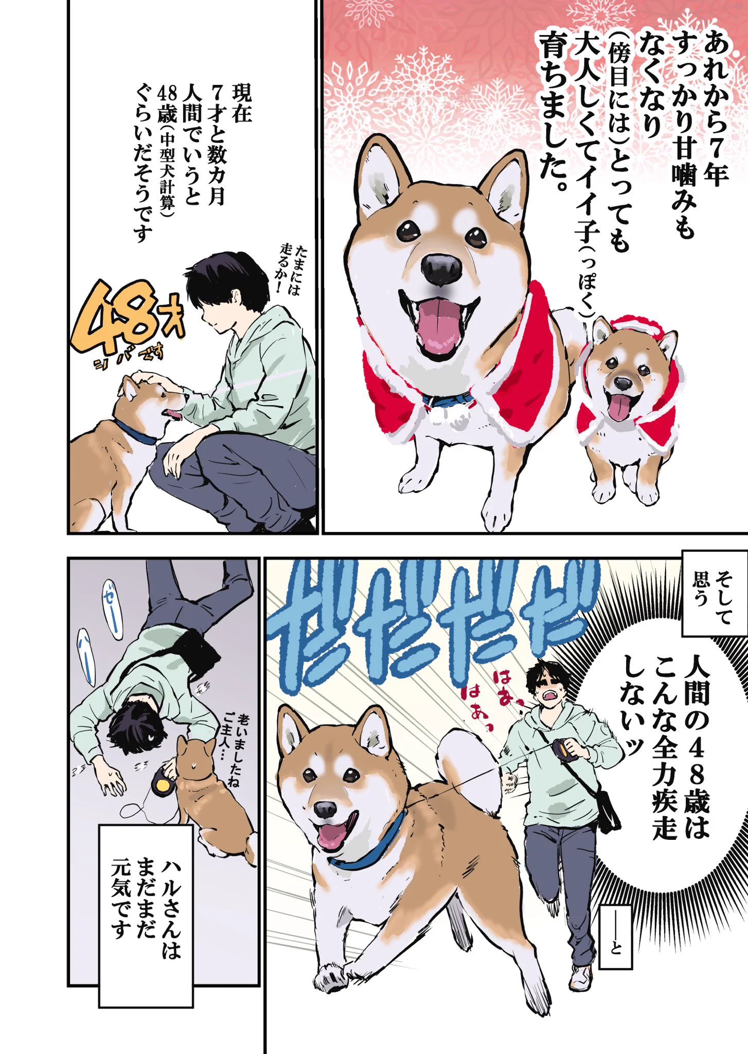 読んでいてほっこりしちゃう！愛犬との出会いと現在を描いた「犬漫画」が話題に！