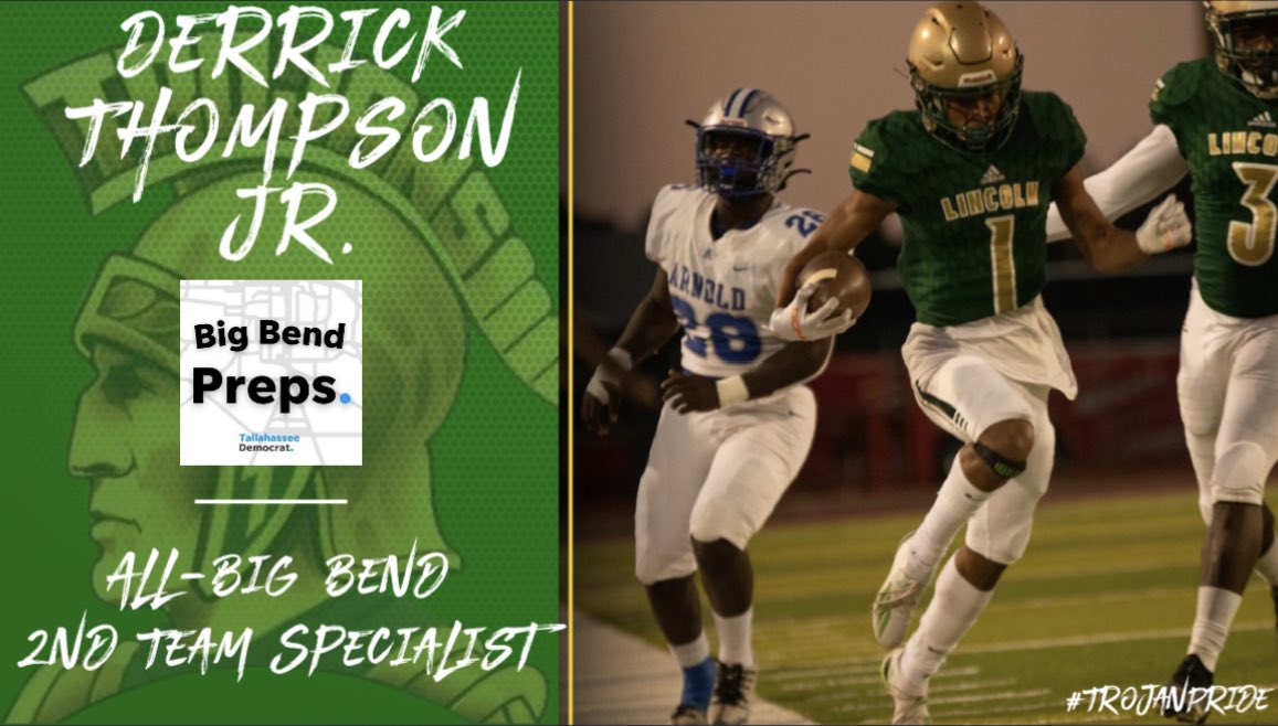 Linc_TrojansFB's tweet photo. Congratulations to our @bigbendpreps All-Big Bend Selections!
@CarterCrete @Derrick16Thomp @TallyMadeMari @Jamarion044 https://t.co/VbuXk1nxnz