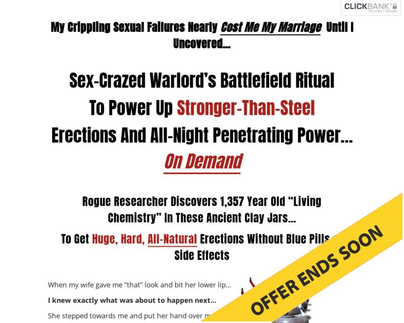 The Warrior's Secret

qlickbankmarketplace.com/View.aspx?id=3…

#affiliatemarketingtips #clickbankmoney #affiliatemarketingsuccess