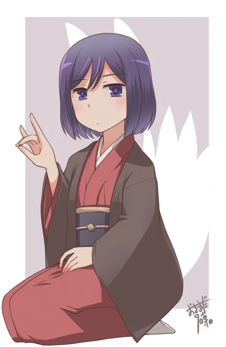 よくできた弟子 #うちの師匠はしっぽがない #大黒亭文狐 #和服 #着物 https://t.co/mmRX7Rc80g 