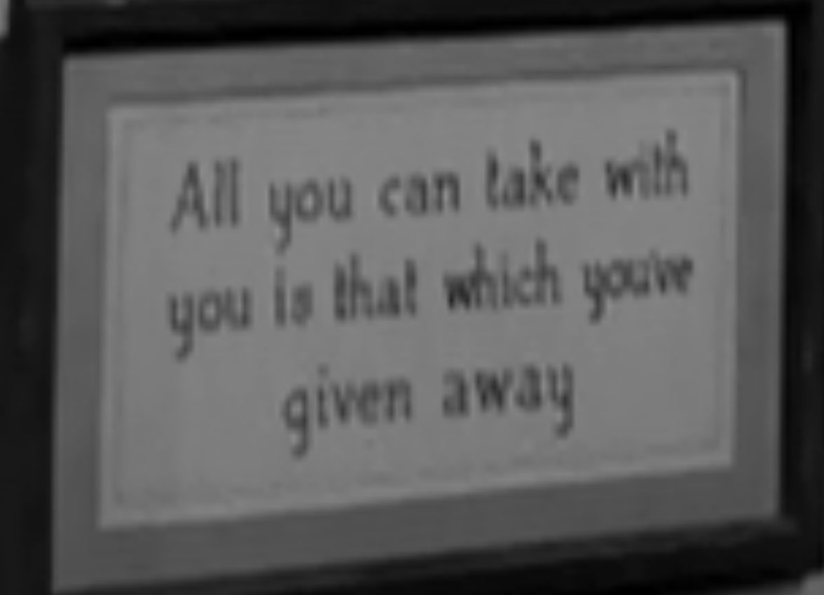 elevatingvalue's tweet photo. All you can take with you is that which you’ve given away.
#elevatingvalue #ItsAWonderfulLife https://t.co/CSz5DlKXf0