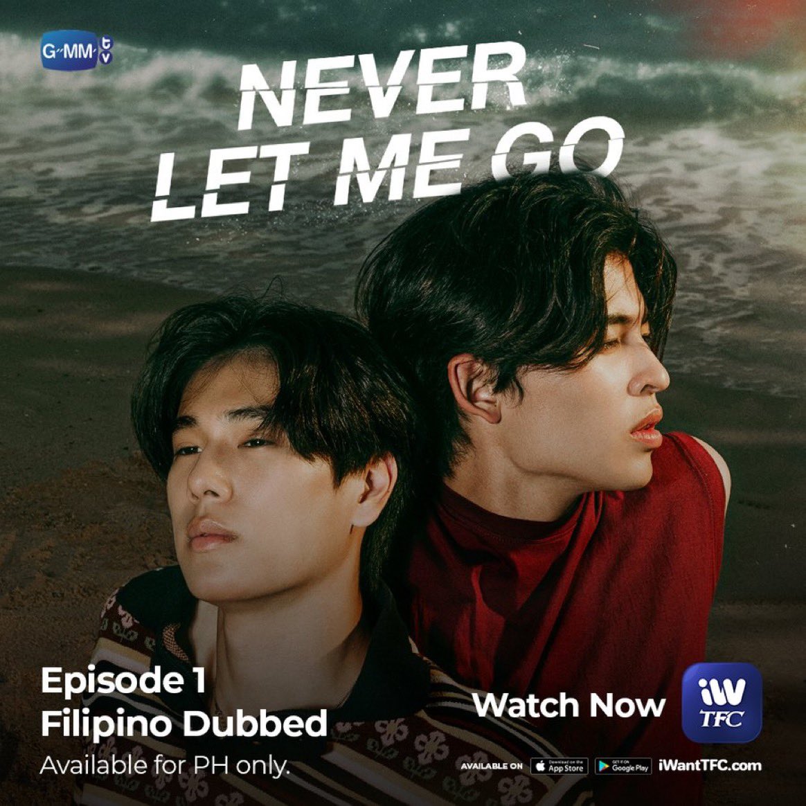 ABSCBNpr's tweet photo. Pagtatagpuin ang kanilang mga mundo ng tungkulin!
Pero pag-iisahin ang kanilang mga puso ng pag-ibig. #NeverLetMeGoEp1 FILIPINO DUBBED is now streaming on iWantTFC! https://t.co/81vQVLDviq
Available for PH only.
@GMMTV https://t.co/ZW41MOmnO9