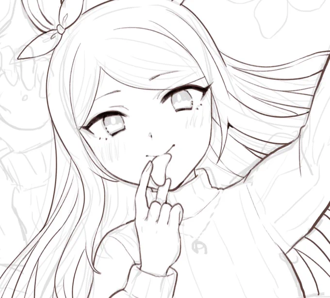こたつでみかん🍊(描き途中) 