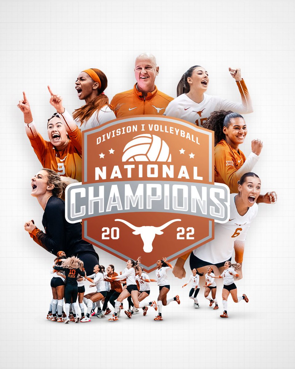 _dannydavis's tweet photo. What a year 2022 was for the @TexasLonghorns women. The rowing, volleyball and tennis teams won national championships. The softball, S&amp;D and T&amp;F (indoor and outdoor) squads were NCAA runner-ups. Soccer and golf programs were Big 12 champs. Basketball reached the Elite 8. #HookEm https://t.co/q9m9KAGbRq