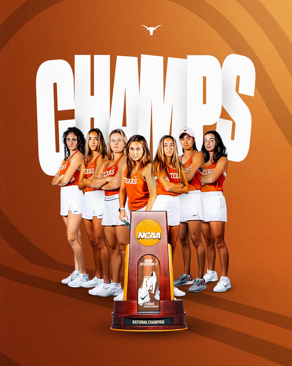 _dannydavis's tweet photo. What a year 2022 was for the @TexasLonghorns women. The rowing, volleyball and tennis teams won national championships. The softball, S&amp;D and T&amp;F (indoor and outdoor) squads were NCAA runner-ups. Soccer and golf programs were Big 12 champs. Basketball reached the Elite 8. #HookEm https://t.co/q9m9KAGbRq