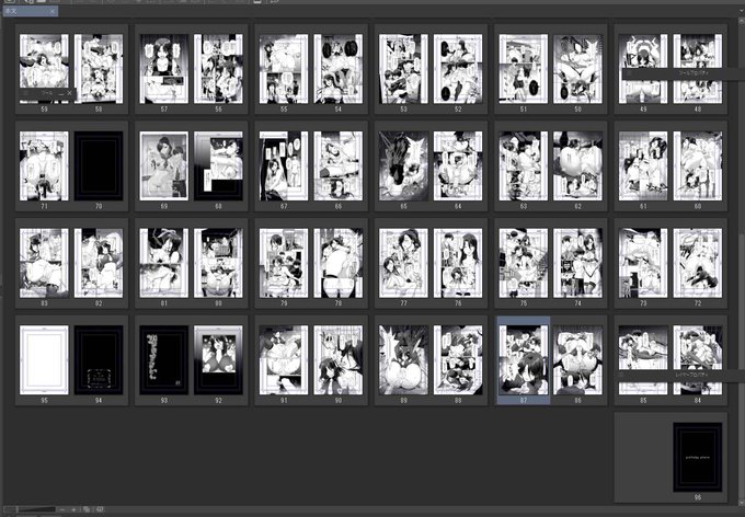 37時間にして何とか入稿にこぎつけられました。
おそらくC101には100P弱の総集編が出せるかと・・・

このスレに反応して下さった皆様に感謝を!
印刷所様もより一層の感謝を!

月曜にネーム提出があるので まだデスマーチは続く!! 