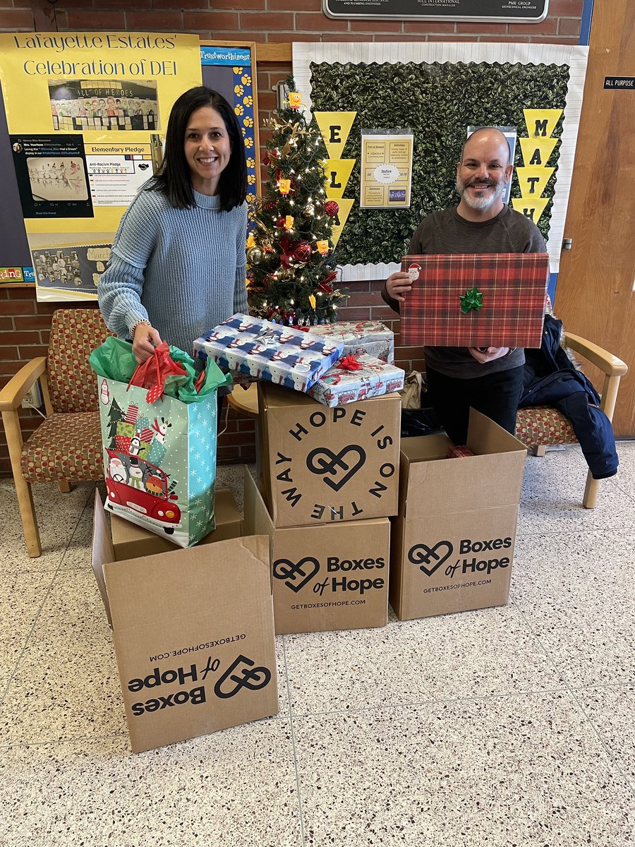 Thank to Jon-Paul of Evangel Church of Woodbridge for providing generous gifts for the holiday season. <a href="/25Lafayette/">Lafayette Estates School #25</a> appreciates you.