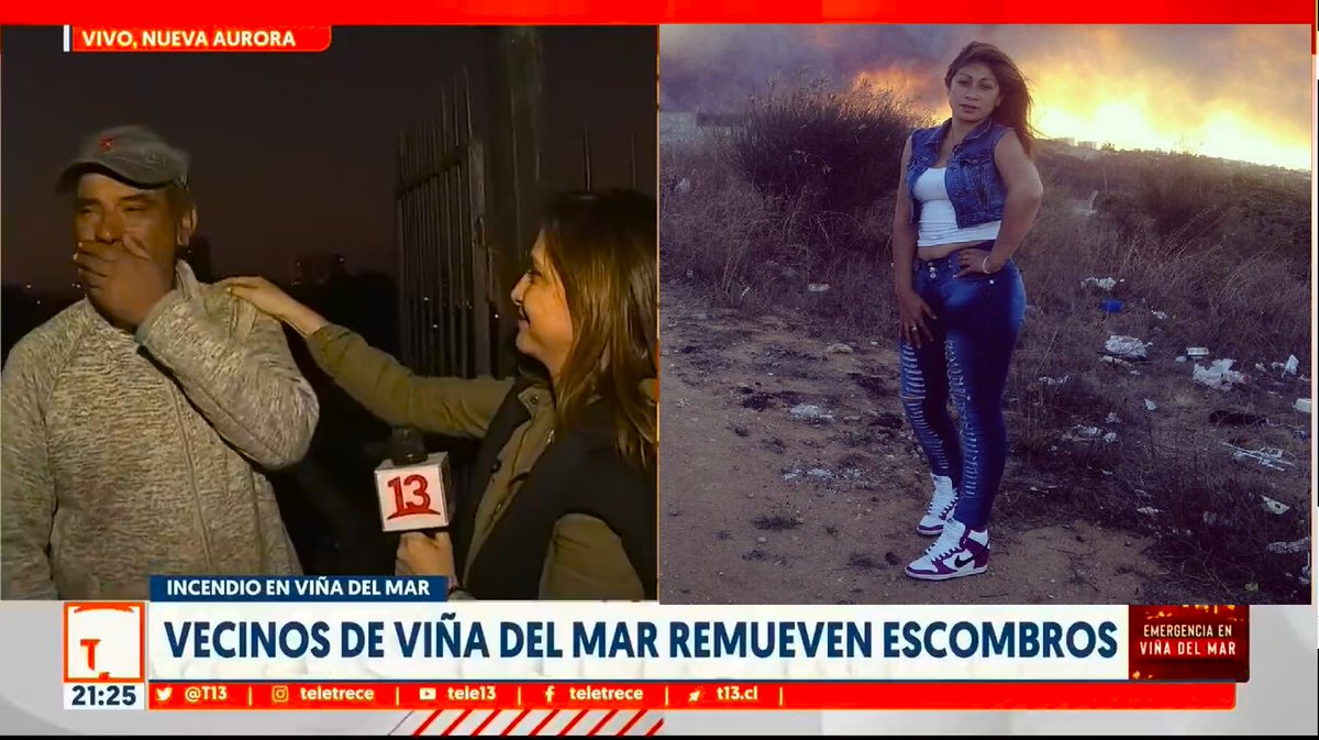 Batiendo récords Con "Mónica Pérez" "Región de Valparaíso" #VinadelMar #Incendio <a href="/canal13/">El 13</a>
Periodista del año asegurado.