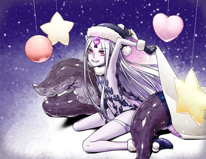 先日過去に描いたクリスマスイラストを見たらロクなのなかったので今年はまじめに。 描いたつもりがやはりなにやら冒涜的な #FGO 