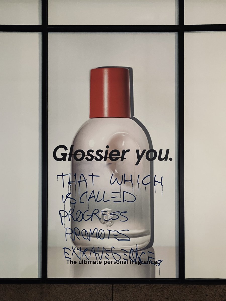 No. Bataille would say it was our desire for sacred beauty, for GLORIOUS waste and MAGNIFICENT excess, that led our ancestors to settle and develop society in the first place.
The problem with Glossier is not that it’s too extravagant—but rather not nearly extravagant enough!