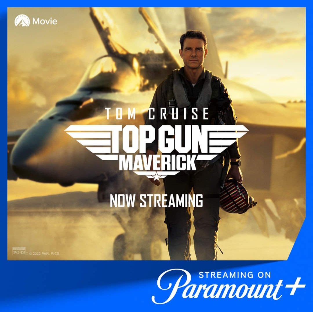 In case you didn't catch it in #theaters, #TopGunMaverick #streams on #ParamountPlus    December 22. Please like, subscribe and follow us for more #MovieNews.

#GeekBr0s #Podcast #ICYMI #Films #Movies #SkydanceMedia #ParamountPictures #JerryBruckheimerFilms