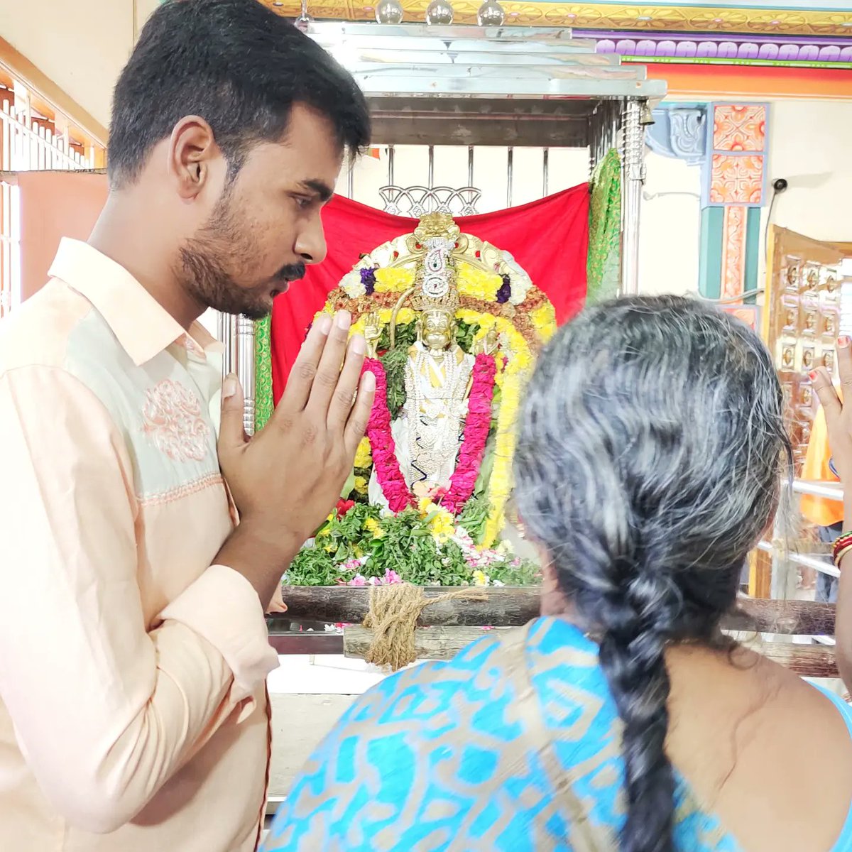 DriverNaveen's tweet photo. ❤️❤️❤️Yesterday Hanuman Jayanti Meet Hanuman Temple in Erode 💪💪💪 https://t.co/FOeOONLis2