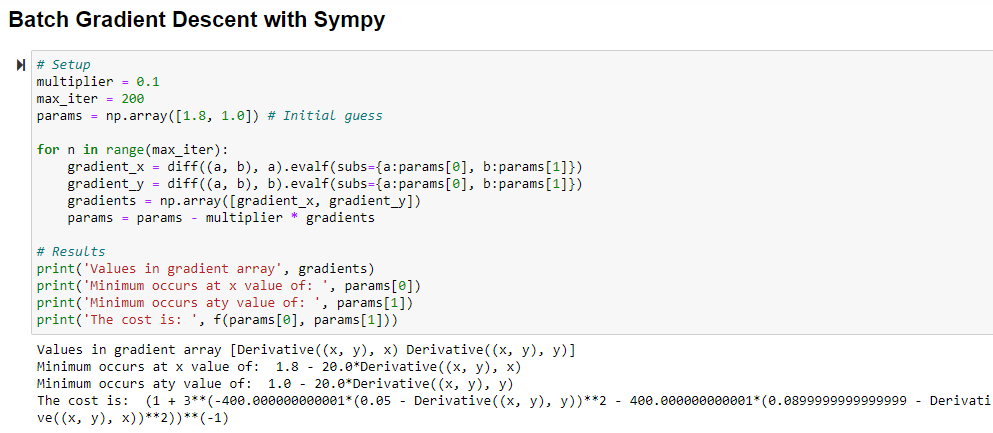 EdgMM's tweet photo. I wish I knew calculus 😫😫😫😫
#Python #DataScience #GradientDescent #CostFunction #MachineLearning https://t.co/RmVq2YWDjX