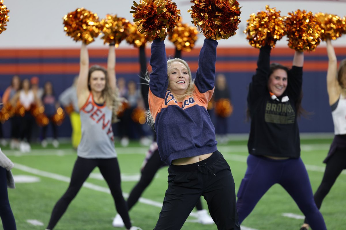 BroncosCheer's tweet photo. #FlashBackFriday to our #DBCAt30 final field rehearsals โ Celebrating all the generations of our #DBCAlumni who have left a lasting impact! https://t.co/OyLFujLNYu