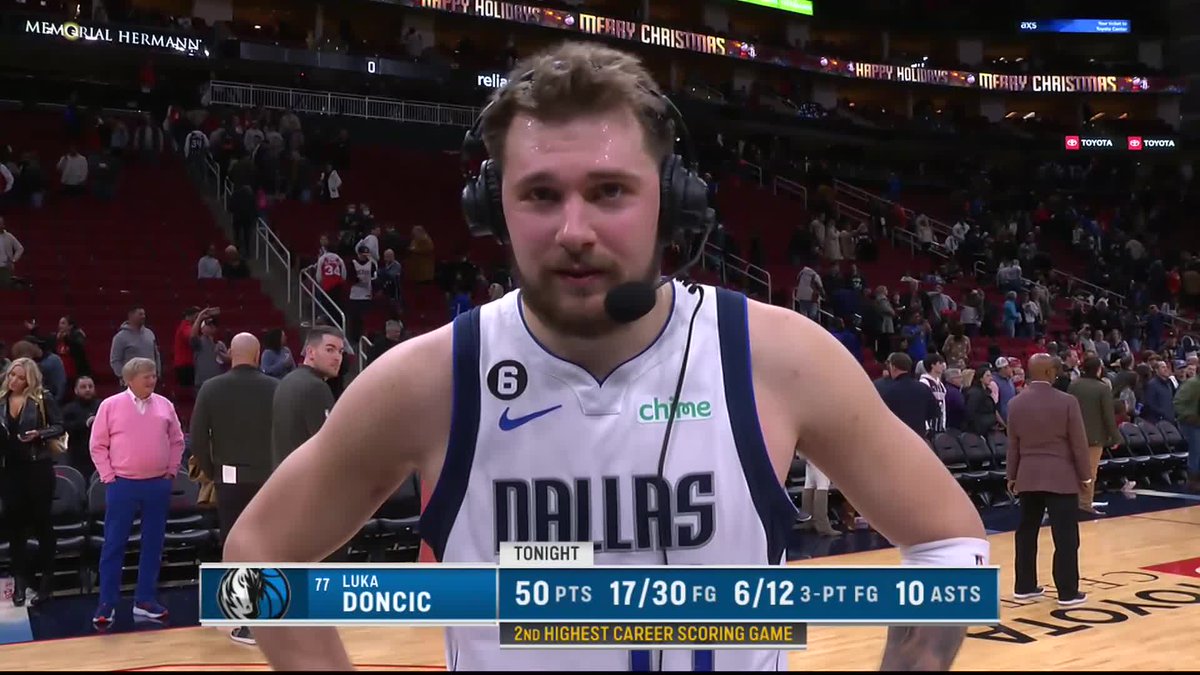 5️⃣0️⃣ BALL FOR LUKA.