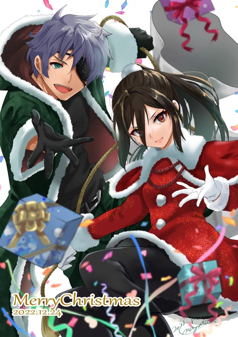 MerryChristmas!!ジクメレサンタです 
