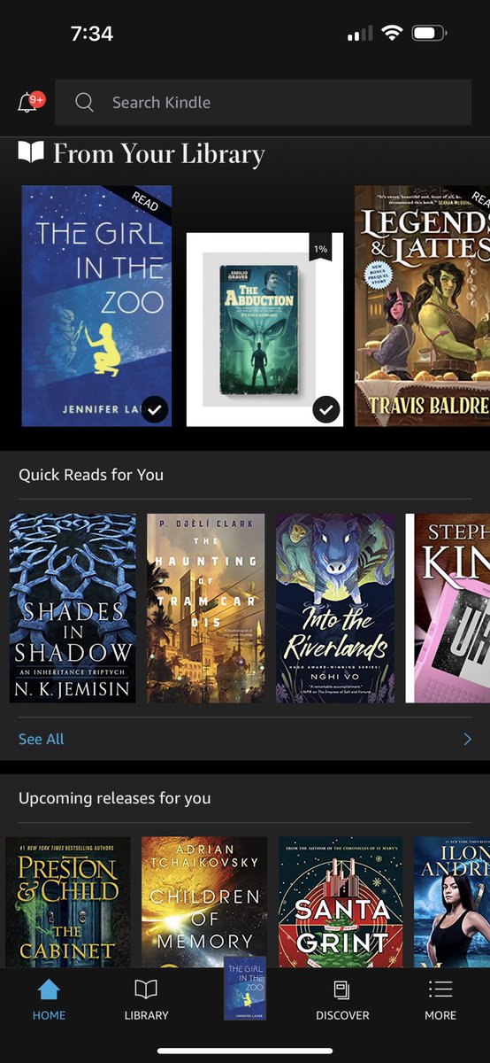 Opening my Kindle to see <a href="/jenniferscifi/">Jennifer Lauer</a>’s book is never going to get old.

Preorder it on Amazon in Kindle or Paperback: amazon.com/dp/B0BQH9XCD2?…

#author #writing #WritingCommunity #book #BookTwitter #booktok #books #bookstagram #novel #debut #debutauthorchat