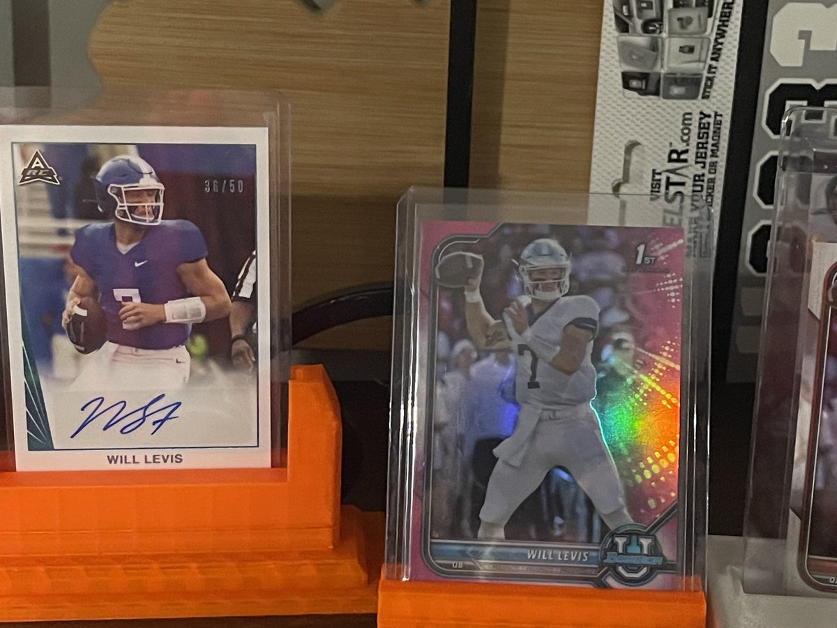 aaronosbron's tweet photo. @will_levis wish I got to see you suit up in the Blue one more time, but can’t wait to see you throwing L’s ⬇️ on sundays! https://t.co/a6PLkflTKf