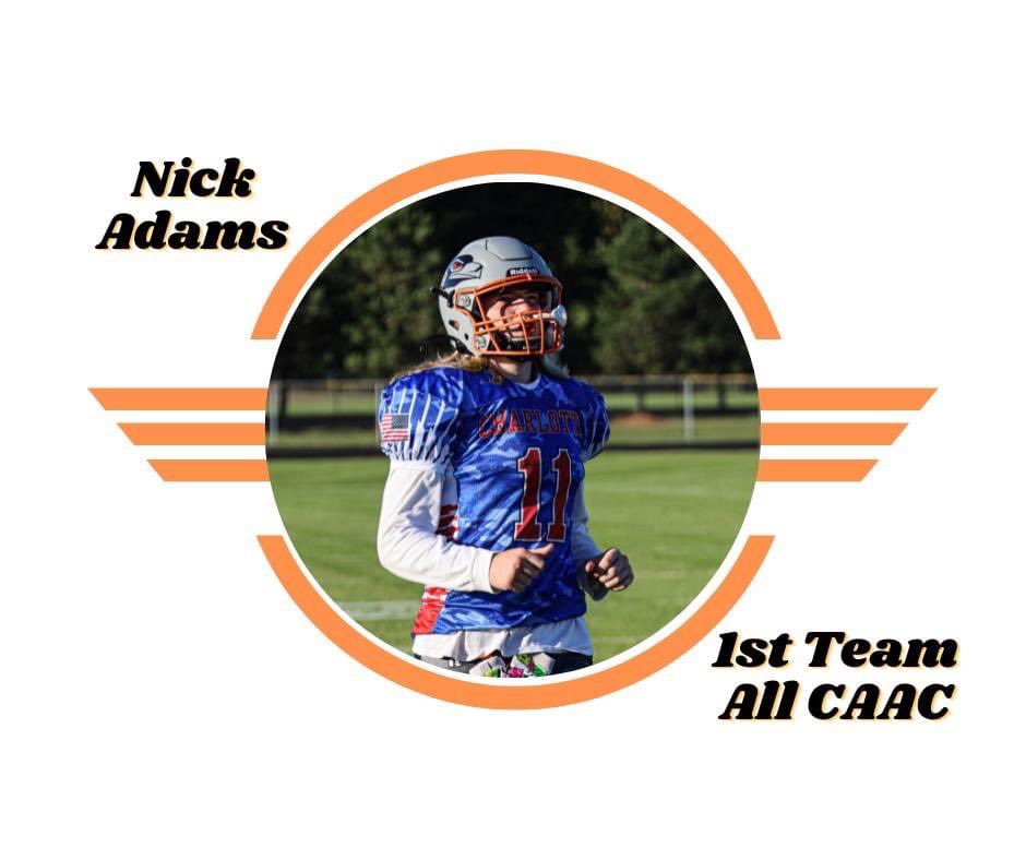 Over the next two weeks we will be introducing you to your 2022 Orioles who have been selected as All CAAC Football Honorees...Our 1st honoree is #11 Senior LB/DE/TE Nick Adams
36 Total tackles 3 TFLs, 1 QB Sack and 1 INT from his weak side LB spot