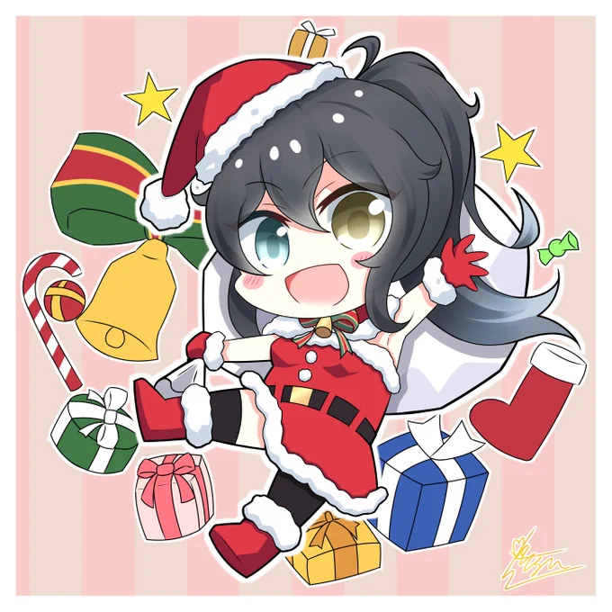クリスマスミニ風呼ちゃん!(再掲) 