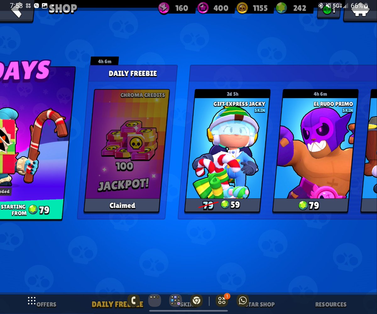 SillySquid_'s tweet photo. @BrawlStarRey hey not sure if you got anymore screen grabs for jackpots https://t.co/GT6zPwkrtE
