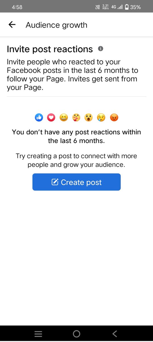 Unknowon777779's tweet image. @facebook @facebookapp @MetaforBusiness 
I&apos;m seeing notification to invite 6 persons for my page but as you can see there is nothing.
8 cleared cache n storage then log in again, nothing changed.
Installed app again n log in, problem remain unsloved.
#FacebookwithBug #bugbook
