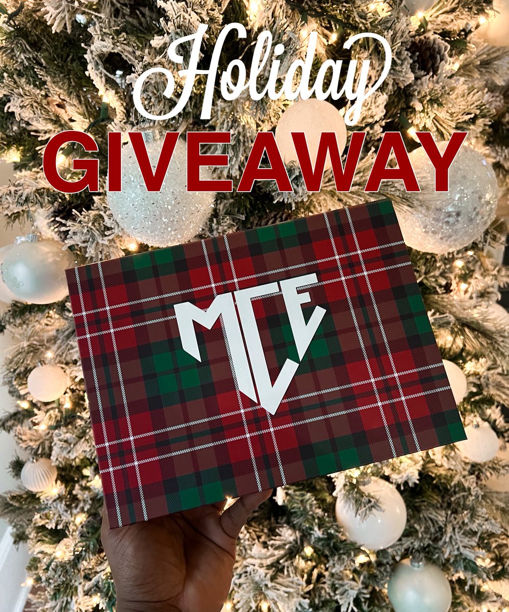 mcecreations's tweet photo. I know y’all didn’t think I was gonna let the holiday season go by without doing a giveaway!? MCE HOLIDAY GIVEAWAY! To enter to win, simply retweet &amp; you must be following. Winners will receive a bestie box full of goodies! 4 winners will be chosen on Christmas. Good luck! 🎄🎁❤️ https://t.co/24Pzzp2j71