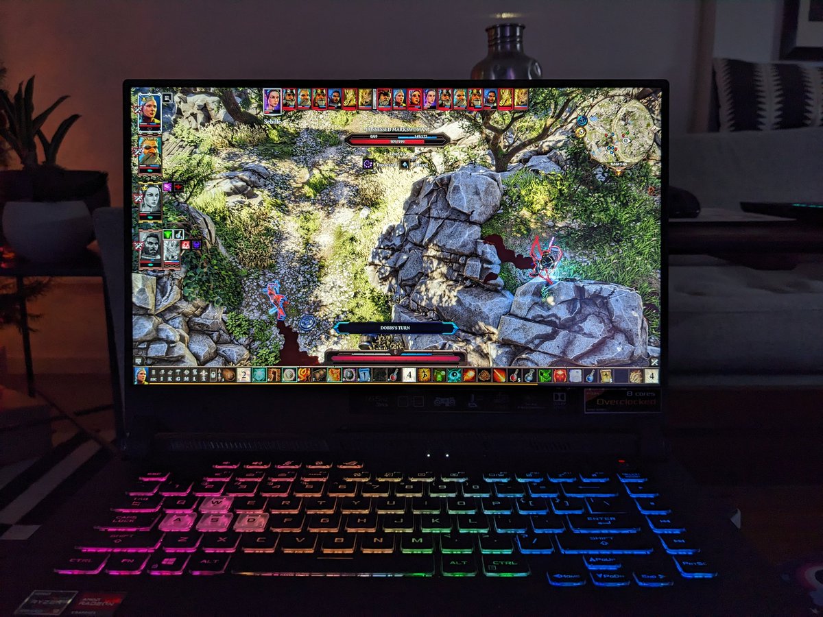 KookyDame's tweet image. I am loving how well thought out the enemy battles in #DivinityOS2 are mapped! The enemies even throw you in traps, trigger them if next to you. A wonderfully frustrating challenge 🤣

Thanks @larianstudios this couch co-op with my partner is killing it this holiday season