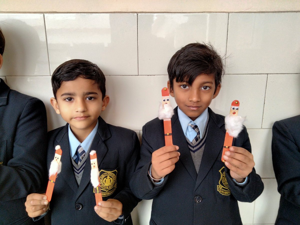 Students of Grade IA made a beautiful Santa claus to wish you a Merry Christmas.
<a href="/pkdhillon08/">ParamjeetKaurDhillon</a> 
<a href="/charuchhabra2/">Dr. Charu Chhabra</a> 
<a href="/KnpsIndia/">KNPS Phagwara India</a> 
<a href="/JyotiBh28005578/">Jyoti Bhardwaj</a> 
<a href="/KajalSh97224712/">Kajal Sharma</a>