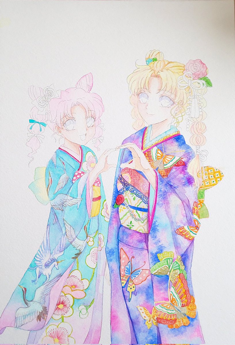 ちびうさ 「進捗 」|あ～きのイラスト