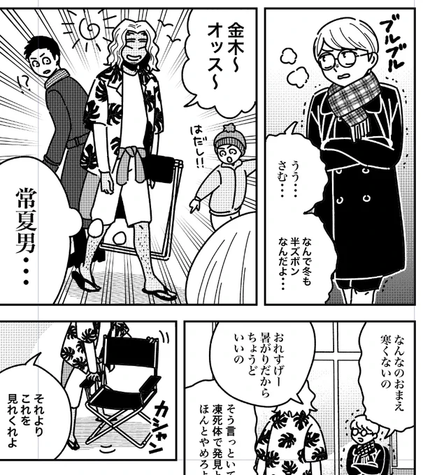 今日も寒い! 