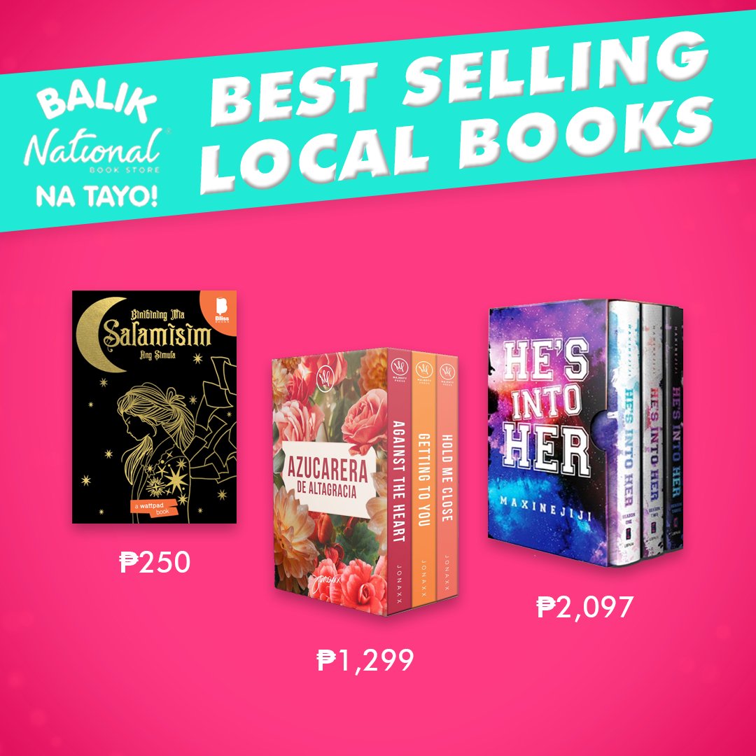 Shop / order from our branches:
📱Text / Viber to Order - bit.ly/nbsstores (during store hours)

Shop online:
🔗nationalbookstore.com
🔗bit.ly/LazadaNBS
🔗bit.ly/ShopeeNBS

#BalikSayaBalikNBS #NBSbookstagram #NBSat80