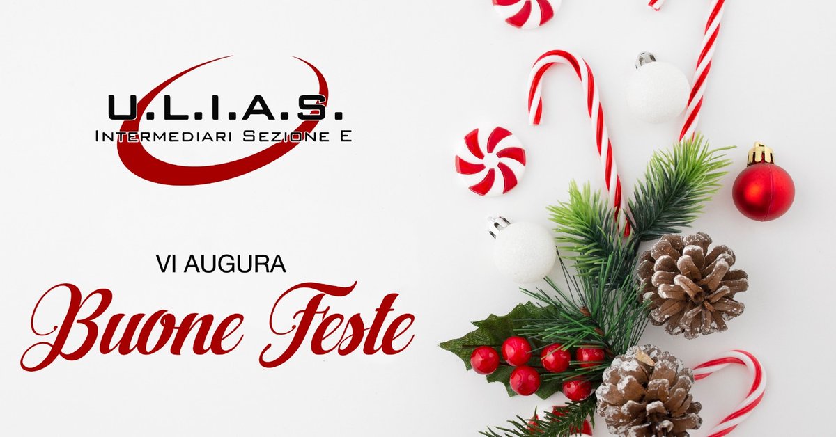 ulias2011's tweet photo. Nell'augurare a tutti buone feste, comunichiamo agli aderenti che quest'anno gli Uffici di #ULIAS resteranno chiusi solo il 24-25-26 Dicembre 2022 e il 6-7-8 Gennaio 2023.
La segreteria rimarrà aperta nei giorni feriali con gli stessi orari d'ufficio. Auguri di Buon Natale https://t.co/ou94DkkfvI
