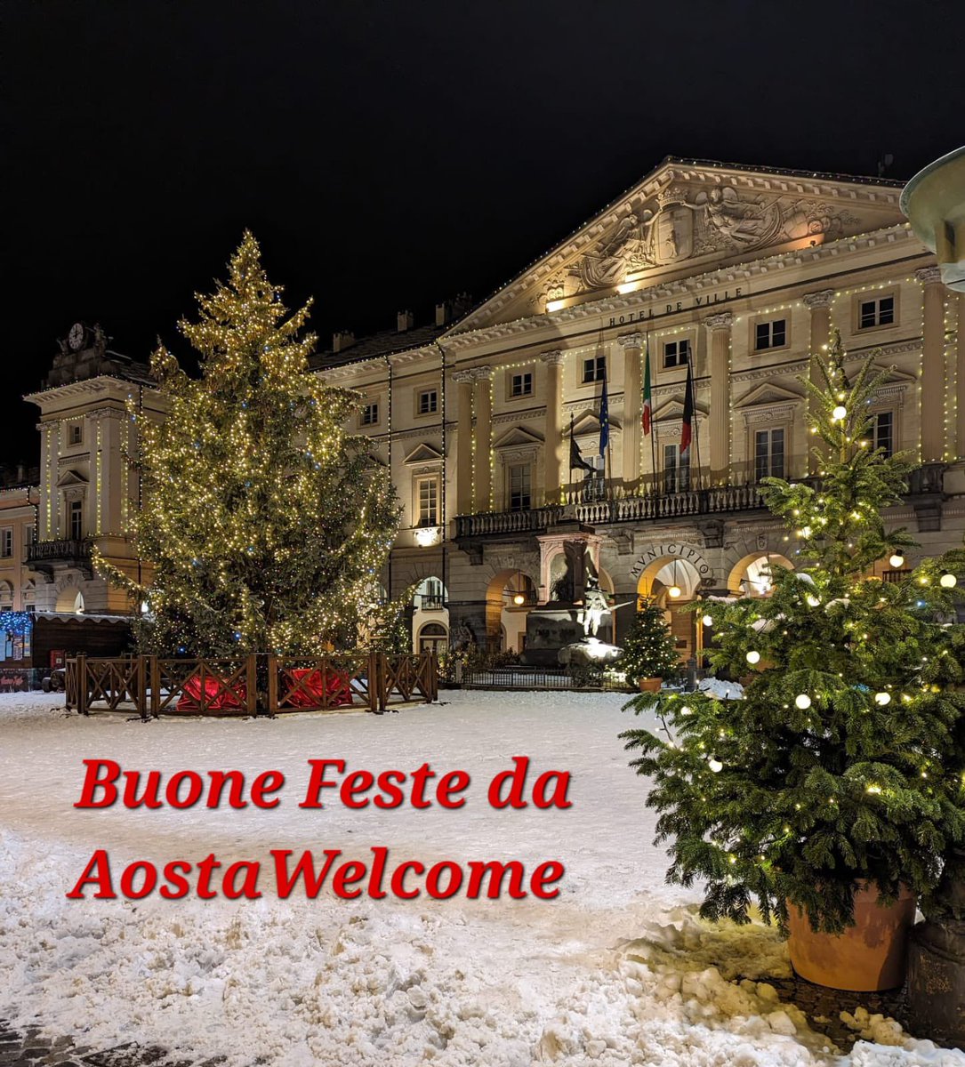 Auguri! #aostawelcome #buonefeste #natale2022