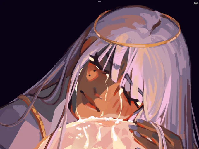 lil close up on da face/hair  