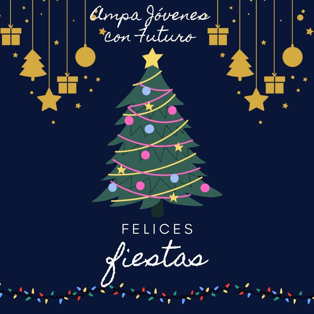 Queridas familias, desde nuestra AMPA os deseamos unas felices fiestas.Espero que paséis unas navidades en familia en armonía y felicidad.Nos volvemos a ver el año que viene con más fuerza y ganas. Esto ya se ha convertido en un himno para nuestro AMPA¡Desde el BANDARAN al mundo!