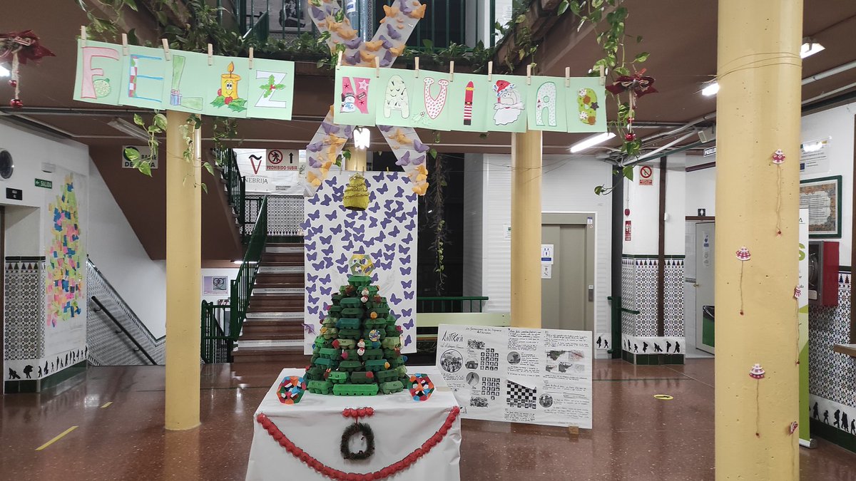 ingefine15's tweet photo. Feliz Navidad @programaaldea @IColegiales #recicla #reutiliza 🌿🌱🐝 https://t.co/lj668jR13P
