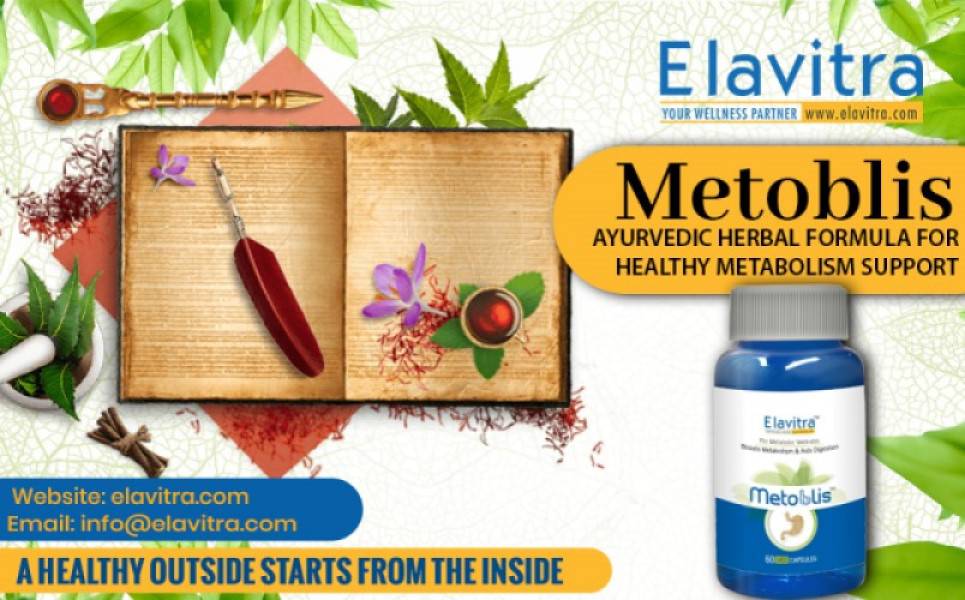 elavitra's tweet photo. Get 60% OFF* on "ELAVITRA METOBLIS – Ayurvedic Herbal Formula For Healthy Metabolism Support" . To buy, visit https://t.co/DjOSNppCkI.
*T&amp;C Apply.
...
#dailyblis #stressrelief #testoblis #energybooster #metoblis #metabolism #thyroblis #thyroid #Elavitra https://t.co/dDzOJ6TTSQ
