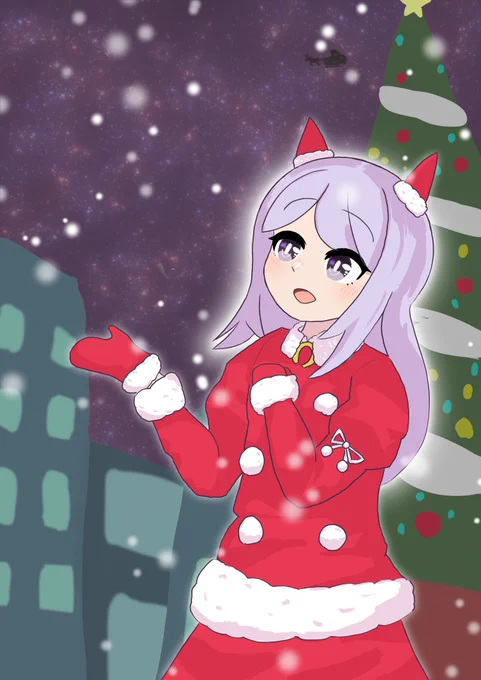 クリスマスマックイーン#ウマ娘 #ウマ娘プリティーダービー #メジロマックイーン #クリスマス 