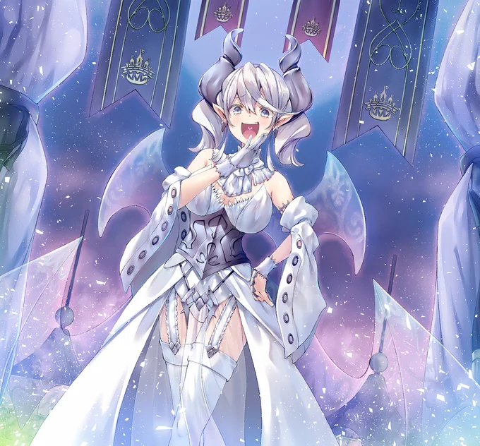 #遊戯王OCG#OCGファンアート白銀の城のラビュリンス 