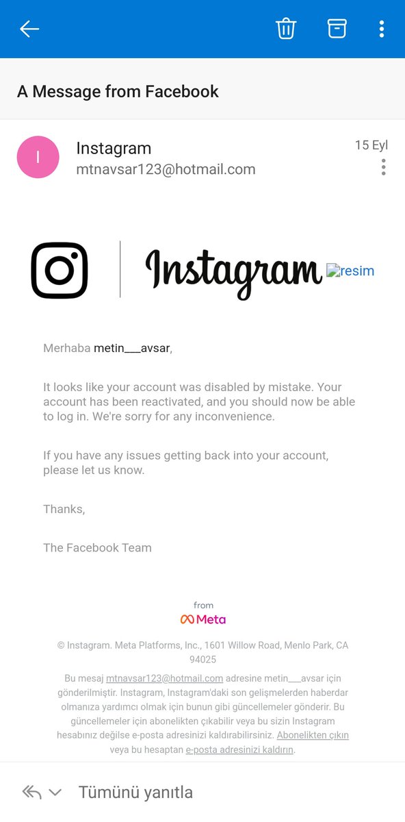 mtnavsar's tweet photo. #jaytech222 Plsurget sistem mak mistake all accounts closed l can't open I use messenger we share that grups some videos after sand mesaj in a munite sistem blocked my messenger Facebook and instegram accounts have mistakes p help
https://t.co/zB4agyTAUv
https://t.co/WU4ecGcRYG https://t.co/YALf7odkwT